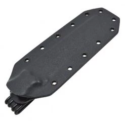 Dagr 4.87 in. Carbon Steel Tanto Partially Serrated Fixed Blade Knife with Molded Sheath and 360 Belted Clip, G10 Handle by Camillus -Camillus Sales Shop camillus fixed blade knives 19239 fa 1000