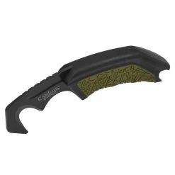 GH-6 2.25 in. Carbonitride Titanium Gut Hook Straight Edge Full Tang Fixed Blade Knife with Sheath, Ergonomic Handle by Camillus 19 GH-6 2.25 in. Carbonitride Titanium Gut Hook Straight Edge Full Tang Fixed Blade Knife with Sheath, Ergonomic Handle by Camillus -Camillus Sales Shop camillus fixed blade knives 19283 4f 1000