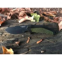 HT-5 3.25 in. Carbonitride Titanium Drop Point Straight Edge Full Tang Fixed Blade Knife with Sheath, Ergonomic Handle by Camillus -Camillus Sales Shop camillus fixed blade knives 19287 1f 1000