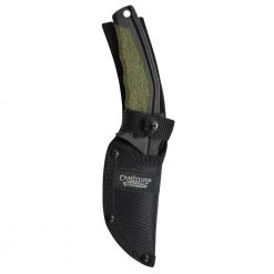 HT-5 3.25 in. Carbonitride Titanium Drop Point Straight Edge Full Tang Fixed Blade Knife with Sheath, Ergonomic Handle by Camillus -Camillus Sales Shop camillus fixed blade knives 19287 fa 1000