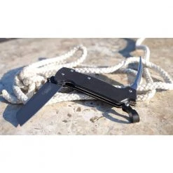 2.75 in. Carbonitride Titanium Sheepsfoot Straight Edge Folding Knife with Marlin Spike and Lock, G10 Handle by Camillus -Camillus Sales Shop camillus folding knives 18670 31 1000