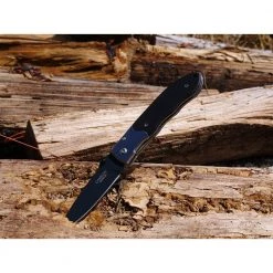 Pristine 3 in.Carbonitride Titanium Drop Point Straight Edge Folding Knife with Custom Etched Backbone, G10 Handle by Camillus -Camillus Sales Shop camillus folding knives 18671 76 1000