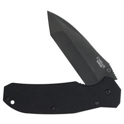 Tanto 3.5 in. Carbonitride Titanium Tanto Straight Edge Folding Knife with Assisted Opening and Liner Lock, G10 Handle by Camillus -Camillus Sales Shop camillus folding knives 18672 4f 1000