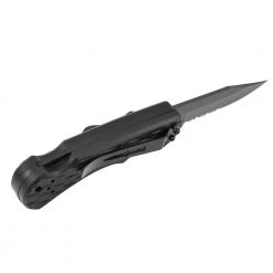 Lev-R-Lok 2.75 in. Carbonitride Titanium Clip Point Partially Serrated Folding Knife with Reversible Clip, Back Lock by Camillus -Camillus Sales Shop camillus folding knives 19063 44 1000