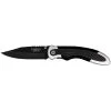 Chameleon 3.5 in. Carbonitride Titanium Drop Point Straight Edge Folding Knife, Lightweight Carbon Fiber Accent Handle by Camillus