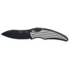Wildfire 3.25 in. Carbonitride Titanium Drop Point Straight Edge Folding Knife with Aluminum Accents Handle, Robo Lock by Camillus