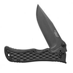 Reverb 3 in. Carbonitride Titanium Drop Point Smooth Edge Folding Knife with Quick Launch System, Reversible Pocket Clip by Camillus -Camillus Sales Shop camillus folding knives 19279 44 1000