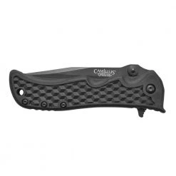 Shatter 3.5 in. Carbonitride Titanium Drop Point Smooth Folding Knife with Quick Launch System, Reversible Pocket Clip by Camillus -Camillus Sales Shop camillus folding knives 19280 fa 1000
