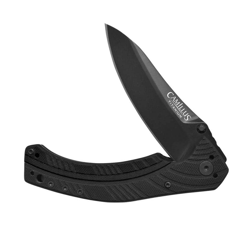 Vanish 3.5 in. Carbonitride Titanium Folding Knife by Camillus 3 Vanish 3.5 in. Carbonitride Titanium Folding Knife by Camillus - Image 3