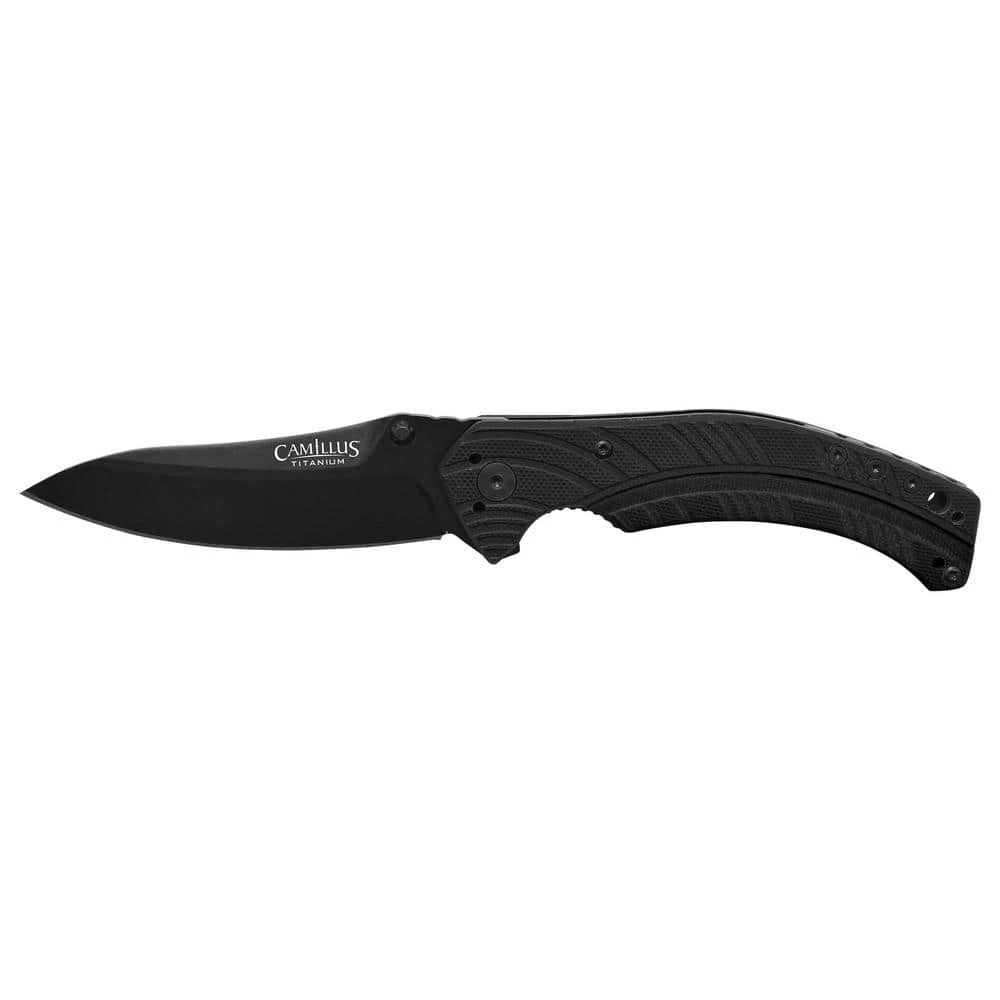 Vanish 3.5 in. Carbonitride Titanium Folding Knife by Camillus 1 Vanish 3.5 in. Carbonitride Titanium Folding Knife by Camillus