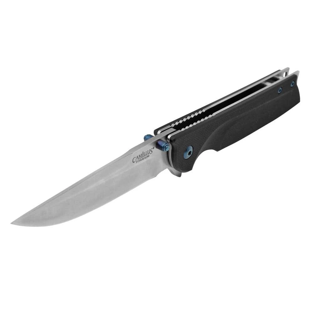 KETO Folder, 8 in. Folding Knife, Black by Camillus 1 KETO Folder, 8 in. Folding Knife, Black by Camillus