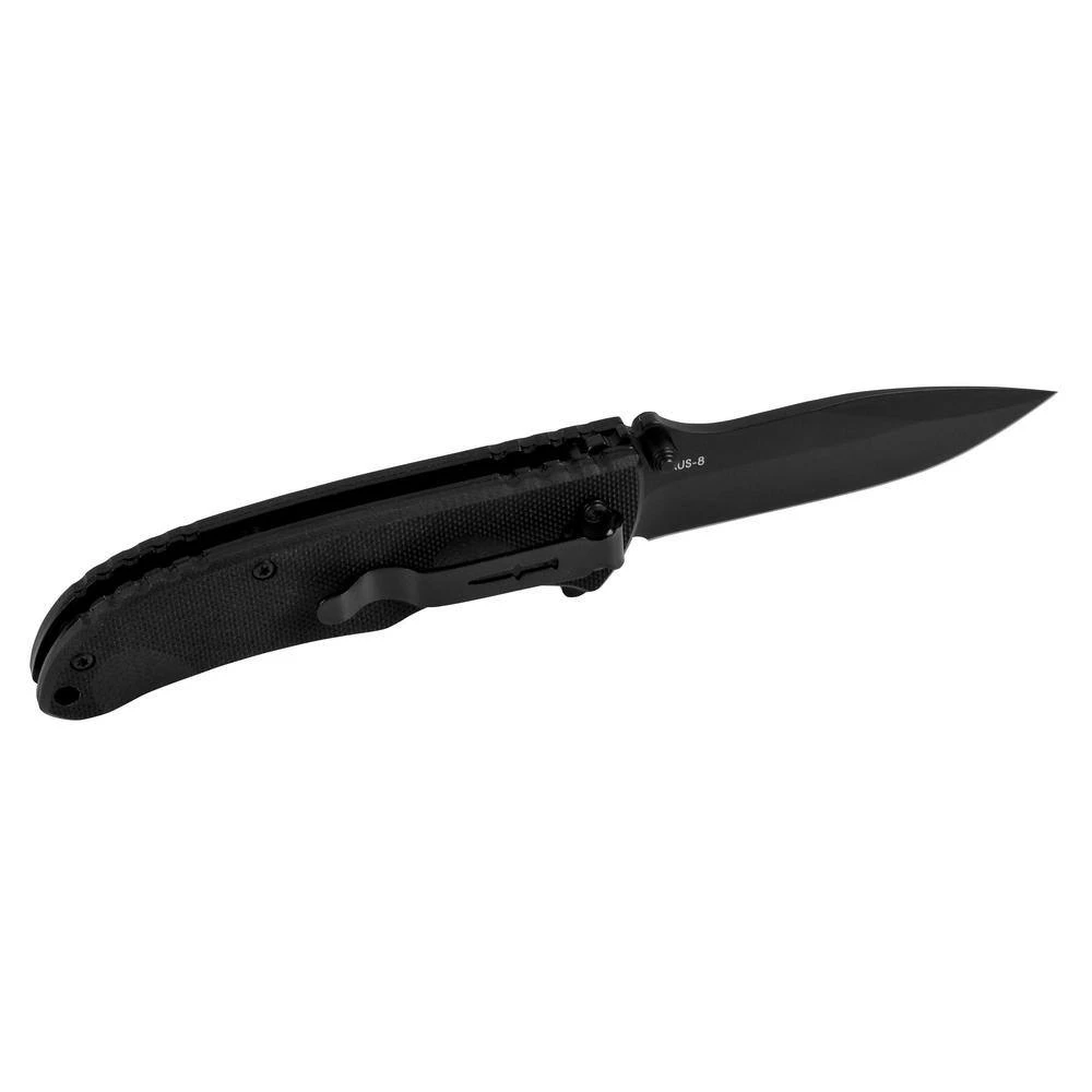 CenterFire .270 2.75 in. Carbonitride Titanium Drop Point Straight Edge Folding Knife, Quick Launch System, G10 Handle by Camillus 7 CenterFire .270 2.75 in. Carbonitride Titanium Drop Point Straight Edge Folding Knife, Quick Launch System, G10 Handle by Camillus - Image 7