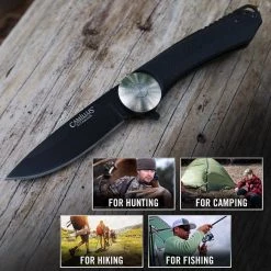 CIRQUE Folder in 7 in. Folding Knife in Black by Camillus -Camillus Sales Shop camillus folding knives 19640 1f 1000