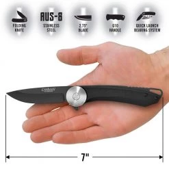 CIRQUE Folder in 7 in. Folding Knife in Black by Camillus -Camillus Sales Shop camillus folding knives 19640 c3 1000