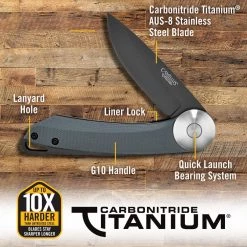 CIRQUE Folder in 7 in. Folding Knife in Blue by Camillus -Camillus Sales Shop camillus folding knives 19641 4f 1000