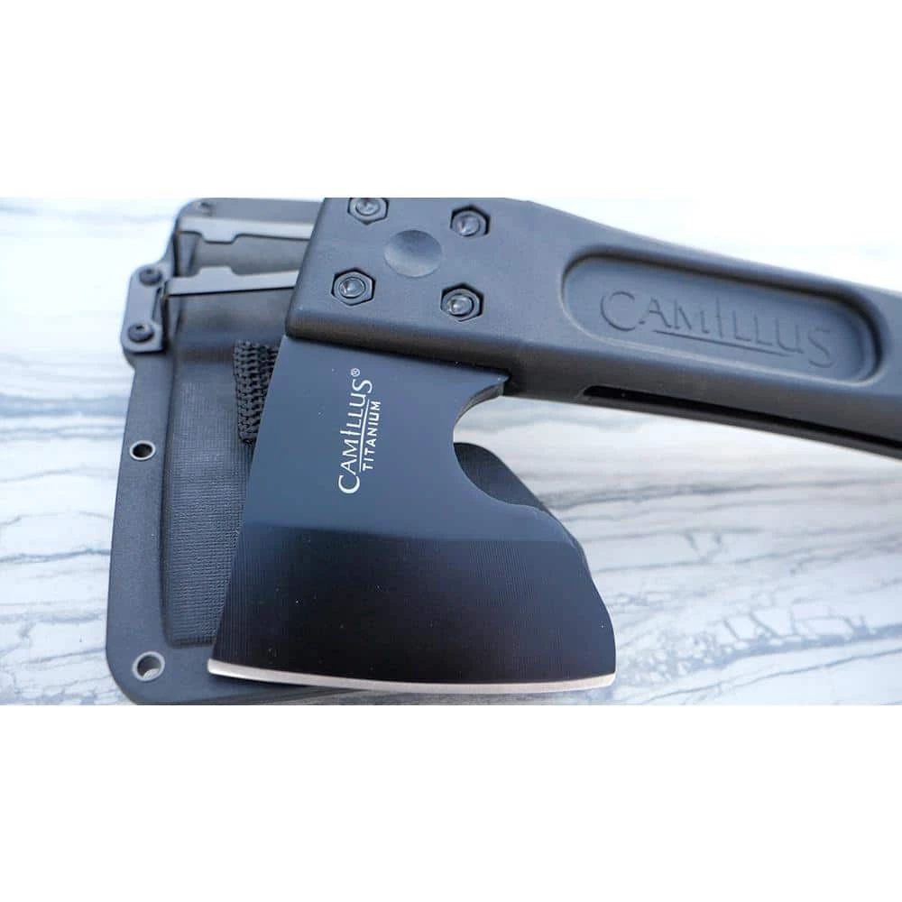 Camtrax 12 in. Glass Filled Nylon Handle 3-in-1 Hatchet, Folding Saw and Hammer with Molded Sheath by Camillus 5 Camtrax 12 in. Glass Filled Nylon Handle 3-in-1 Hatchet, Folding Saw and Hammer with Molded Sheath by Camillus - Image 5