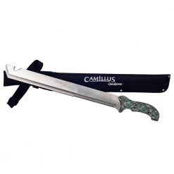 17 in. Titanium Camouflage Bonded Carnivore Maxx Machete by Camillus -Camillus Sales Shop camillus machetes 19115 1f 1000