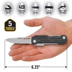 Pocket Block 6.25 in. Pocket Multi-Tool Knife, Black by Camillus -Camillus Sales Shop camillus pocket knives 19651 66 1000