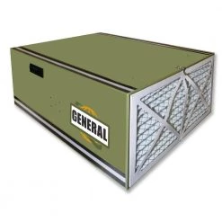 SMART Heavy-Duty 1089 CFM Air Filtration System with Auto Dust Sensing Technology and Dual Filtration by General International