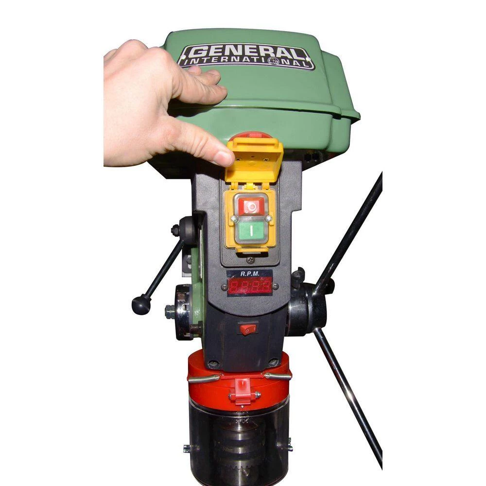 20 in. 50-Speed Drill Press with 3/4 in. Chuck, Laser Guide by General International 2 20 in. 50-Speed Drill Press with 3/4 in. Chuck, Laser Guide by General International - Image 2