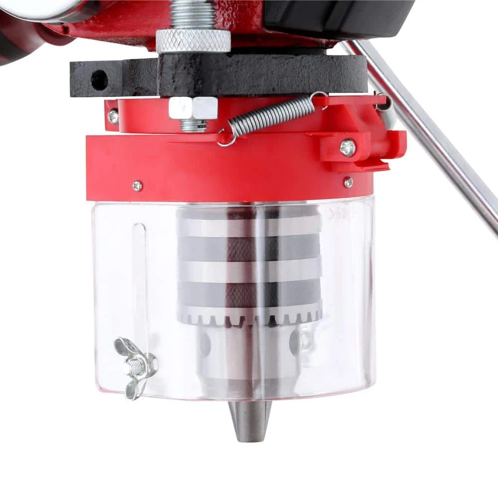 15 in., 5 Amp, 16-Speed Floor Standing Drill Press with 25/32 in. Chuck, Laser, and LED Light by General International 5 15 in., 5 Amp, 16-Speed Floor Standing Drill Press with 25/32 in. Chuck, Laser, and LED Light by General International - Image 5