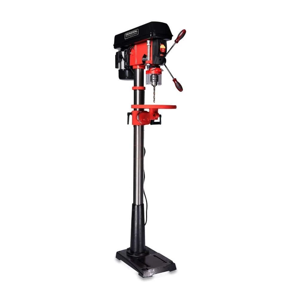15 in., 5 Amp, 16-Speed Floor Standing Drill Press with 25/32 in. Chuck, Laser, and LED Light by General International 8 15 in., 5 Amp, 16-Speed Floor Standing Drill Press with 25/32 in. Chuck, Laser, and LED Light by General International - Image 8