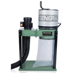 1 HP Dust Collector with Canister Filter by General International -Camillus Sales Shop general international dust collectors 10 030 m1 4f 1000