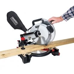 15 Amp 10 in. Compound Miter Saw with Laser Guidance System by General International -Camillus Sales Shop general international miter saws ms3003 4f 1000