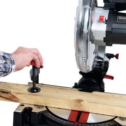 15 Amp 10 in. Compound Miter Saw with Laser Guidance System by General International -Camillus Sales Shop general international miter saws ms3003 76 1000