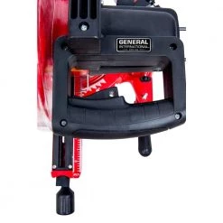 10 in. 15 Amp Sliding Miter Saw with Laser Guidance System by General International -Camillus Sales Shop general international miter saws ms3005 1f 1000