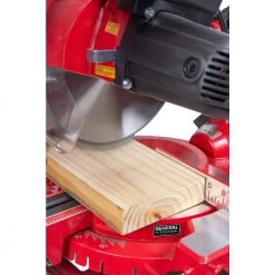 10 in. 15 Amp Sliding Miter Saw with Laser Guidance System by General International -Camillus Sales Shop general international miter saws ms3005 76 1000