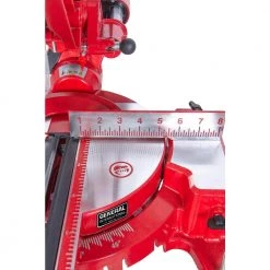 10 in. 15 Amp Sliding Miter Saw with Laser Guidance System by General International -Camillus Sales Shop general international miter saws ms3005 c3 1000