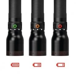 P17R Core Rechargeable Flashlight, 1200 Lumens, Advanced Focus System, Constant Light Output, Magnetic Charge System by LEDLENSER -Camillus Sales Shop ledlenser handheld flashlights p17r core 1f 1000