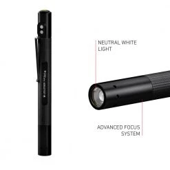 P4R Work Rechargeable Pen Light, 170 Lumens, Advanced Focus System, Magnetic Charging by LEDLENSER -Camillus Sales Shop ledlenser handheld flashlights p4r work 4f 1000