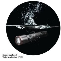 P5R Core Rechargeable Flashlight, 500 Lumens, Advanced Focus System, Constant Light Output, Waterproof by LEDLENSER -Camillus Sales Shop ledlenser handheld flashlights p5r core fa 1000