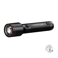 P6R Core Rechargeable Flashlight, 900 Lumens, Advanced Focus System, Waterproof by LEDLENSER