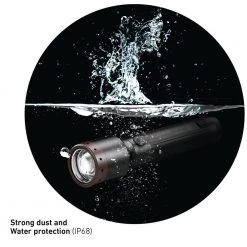 P6R Core Rechargeable Flashlight, 900 Lumens, Advanced Focus System, Waterproof by LEDLENSER -Camillus Sales Shop ledlenser handheld flashlights p6r core fa 1000