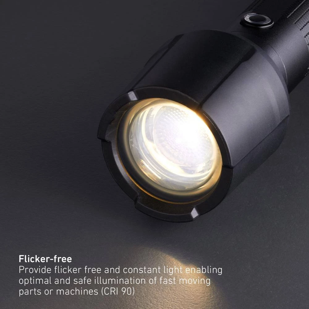 P6R Work Rechargeable Flashlight, 850 Lumens, Advanced Focus System, Rubber Covers, Protective Lens, Waterproof by LEDLENSER 2 P6R Work Rechargeable Flashlight, 850 Lumens, Advanced Focus System, Rubber Covers, Protective Lens, Waterproof by LEDLENSER - Image 2