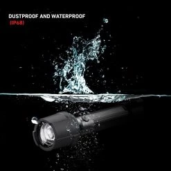 P6R Work Rechargeable Flashlight, 850 Lumens, Advanced Focus System, Rubber Covers, Protective Lens, Waterproof by LEDLENSER 15 P6R Work Rechargeable Flashlight, 850 Lumens, Advanced Focus System, Rubber Covers, Protective Lens, Waterproof by LEDLENSER -Camillus Sales Shop ledlenser handheld flashlights p6r work 1f 1000