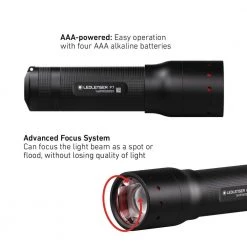 P7 Premium 450 Lumens High Power LED Flashlight with Advanced Focus System Designed in Germany by LEDLENSER 10 P7 Premium 450 Lumens High Power LED Flashlight with Advanced Focus System Designed in Germany by LEDLENSER -Camillus Sales Shop ledlenser handheld flashlights p7 1f 1000