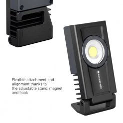 IF3R Industrial 1,000-Lumen Rechargeable LED Work Light with Magnetic Base Designed in Germany by LEDLENSER -Camillus Sales Shop ledlenser handheld spotlights if3r 76 1000
