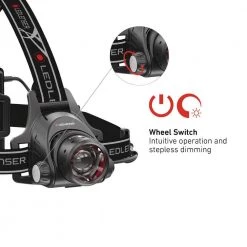 H14R.2 Premium High Power 1,000 Lumens Rechargeable LED Headlamp with Advanced Focus System Designed in Germany by LEDLENSER -Camillus Sales Shop ledlenser headlamps h14r 2 1f 1000