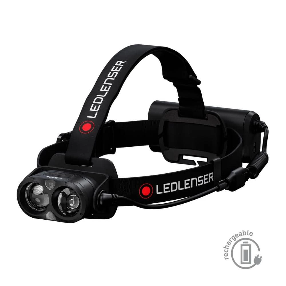 H19R Core Rechargeable Headlamp, 3500 Lumens, Fusion Beam, Red Light, Constant Light, Waterproof, Magnetic Charge System by LEDLENSER 1 H19R Core Rechargeable Headlamp, 3500 Lumens, Fusion Beam, Red Light, Constant Light, Waterproof, Magnetic Charge System by LEDLENSER