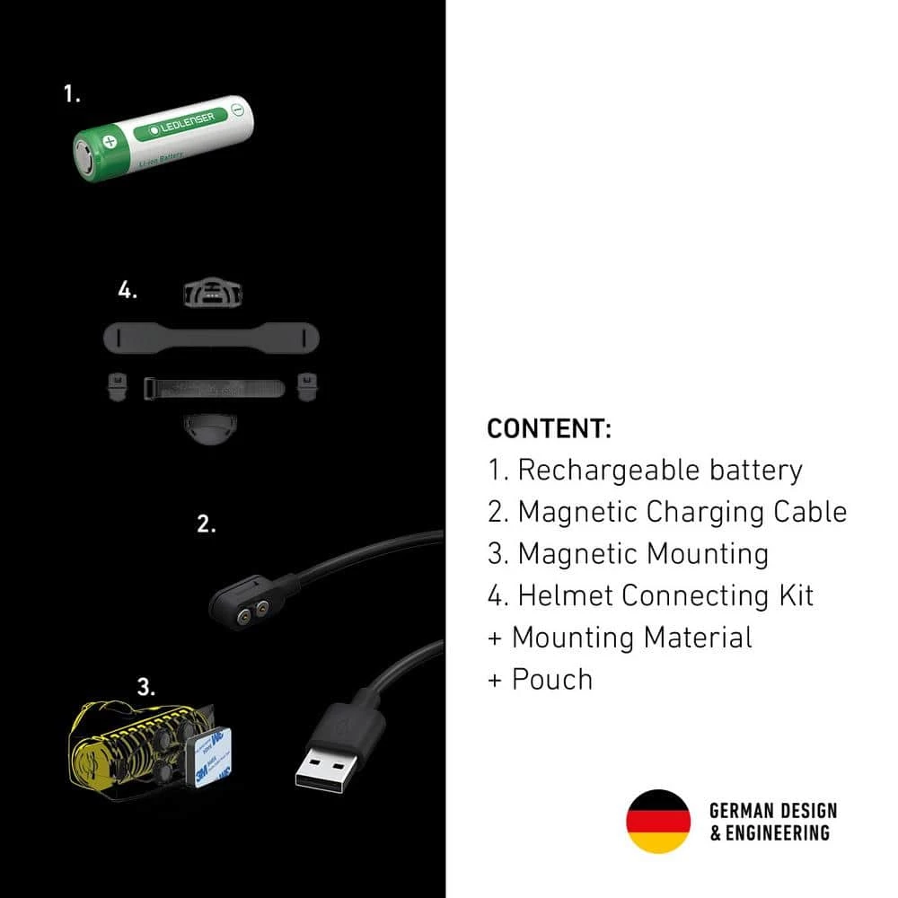 IH11R Industrial 1,000-Lumen LED Headlamp with Bluetooth Connectivity and Advanced Focus System Designed in Germany by LEDLENSER 2 IH11R Industrial 1,000-Lumen LED Headlamp with Bluetooth Connectivity and Advanced Focus System Designed in Germany by LEDLENSER - Image 2