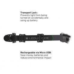 MH10 600 Lumen LED Rechargeable Headlamp with Focusing Optic by LEDLENSER 7 MH10 600 Lumen LED Rechargeable Headlamp with Focusing Optic by LEDLENSER -Camillus Sales Shop ledlenser headlamps mh10 4f 1000