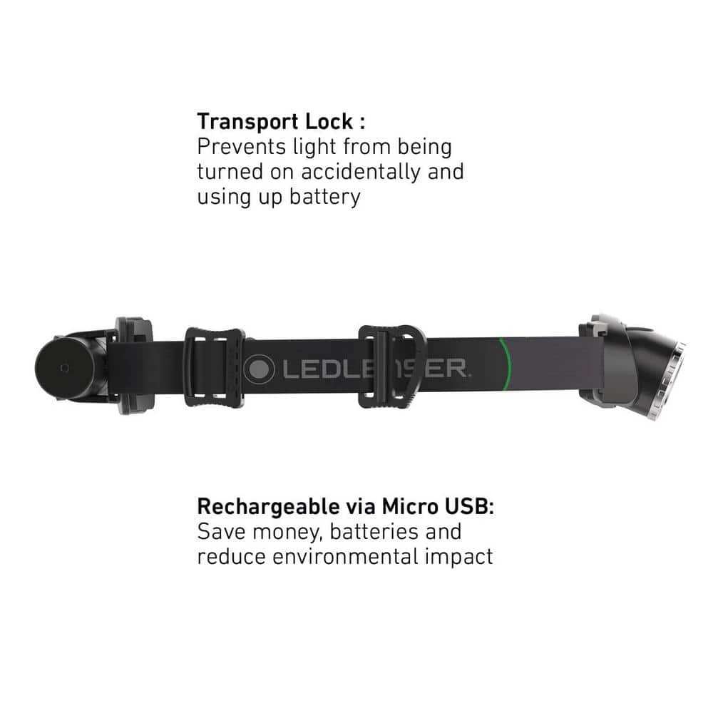 MH10 600 Lumen LED Rechargeable Headlamp with Focusing Optic by LEDLENSER 3 MH10 600 Lumen LED Rechargeable Headlamp with Focusing Optic by LEDLENSER - Image 3