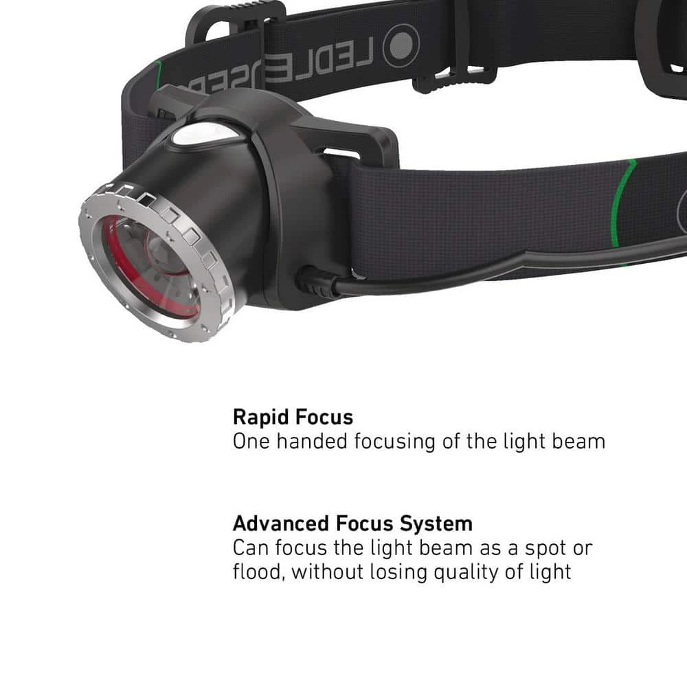MH10 600 Lumen LED Rechargeable Headlamp with Focusing Optic by LEDLENSER 2 MH10 600 Lumen LED Rechargeable Headlamp with Focusing Optic by LEDLENSER - Image 2