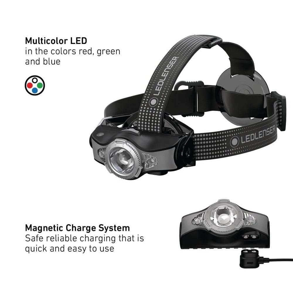 MH11 1000 Lumen LED Multi Color Bluetooth Magnetically Rechargeable Headlamp with Focusing Optic by LEDLENSER 2 MH11 1000 Lumen LED Multi Color Bluetooth Magnetically Rechargeable Headlamp with Focusing Optic by LEDLENSER - Image 2