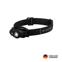 MH4 400 Lumen LED Magnetically Rechargeable Headlamp with Focusing Lens by LEDLENSER