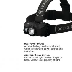 MH8 LED 600 Lumen Magnetically Rechargeable Multi Color Headlamp with Focusing Optic by LEDLENSER 6 MH8 LED 600 Lumen Magnetically Rechargeable Multi Color Headlamp with Focusing Optic by LEDLENSER -Camillus Sales Shop ledlenser headlamps mh8 4f 1000